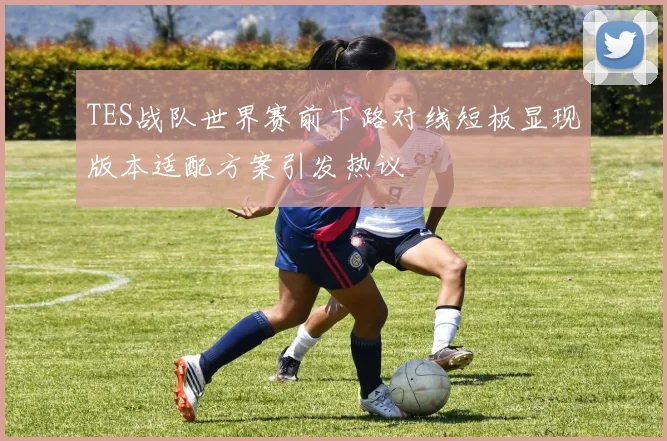 TES战队世界赛前下路对线短板显现版本适配方案引发热议